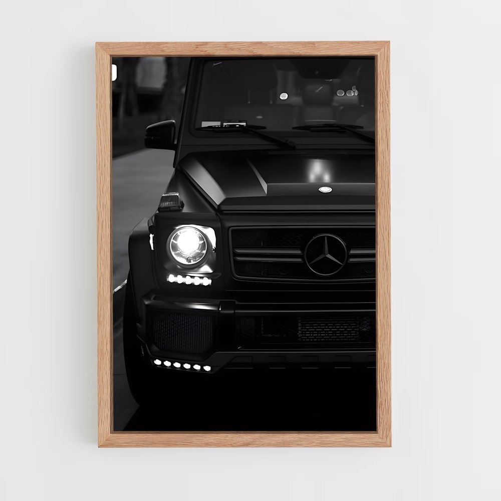 Poster G amg élégant – affiche Mercedes (vue 4)